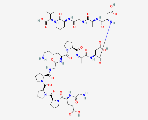 Molecular structure of BPC-157